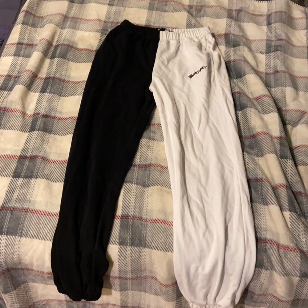 Adika Black n White Babygirl Joggers